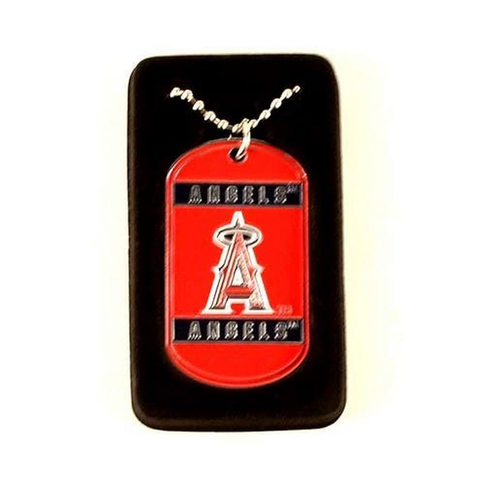 Amazon.co.jp: MLB Los Angeles Angels犬タグネックレス